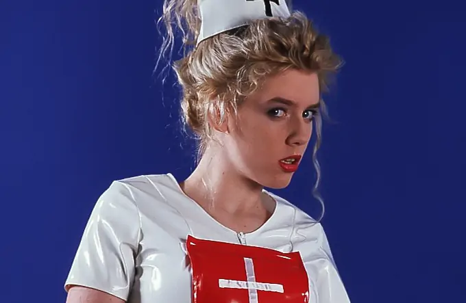 Dicke Krankenschwester